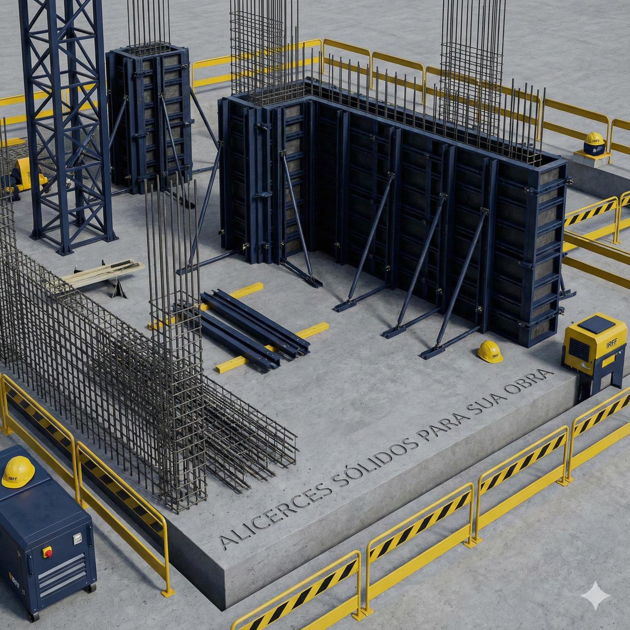 Da fundação ao acabamento: cada etapa com expertise técnica! 