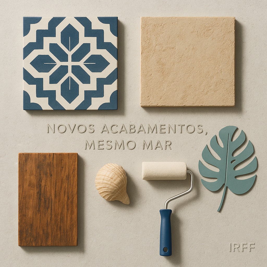 Que tal inspirar sua reforma com acabamentos que conversam com Maceió?